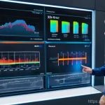 설비 유지보수 교육 프로그램 추천 - **Prompt 1: Predictive Maintenance in a Modern Factory**
A bright, ultra-modern factory floor wi...