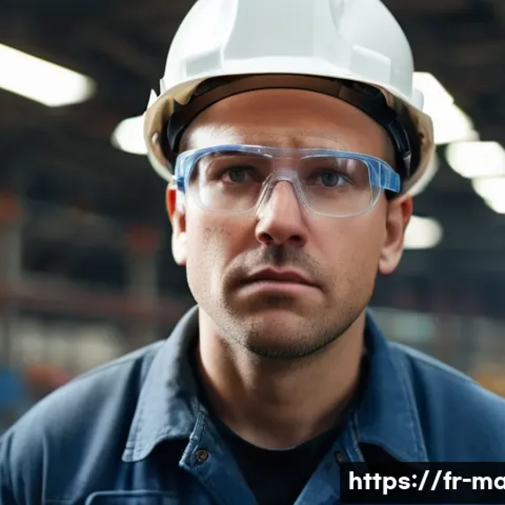 설비 유지보수 직무 스트레스 관리법 - **Overwhelmed Maintenance Technician in Industrial Setting**
A realistic, high-definition image ...